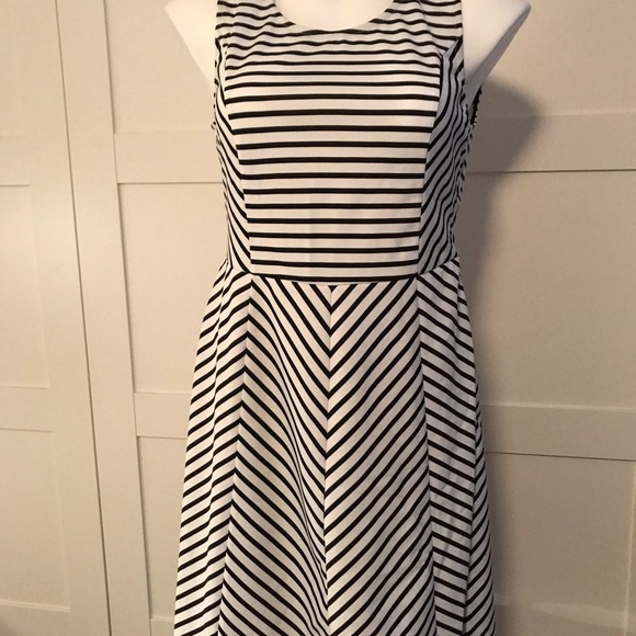 Pixley Dresses & Skirts - {BOGO} Pixley Striped Fit and Flare Dress